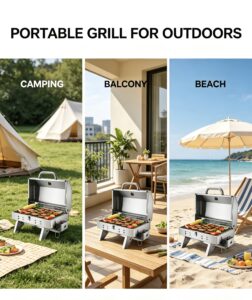 portable bbq grill (hgg2005u)