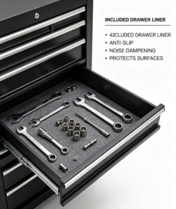 42 inch 12 drawers tool chest (htc4212pc)
