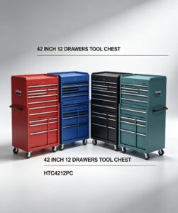 42 inch 12 drawers tool chest (htc4212pc)