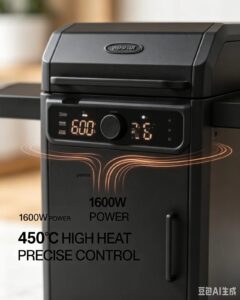 freestanding single zone electric grill (hpe1202b)