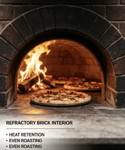 wood fired pizza oven (hpo01s 1)